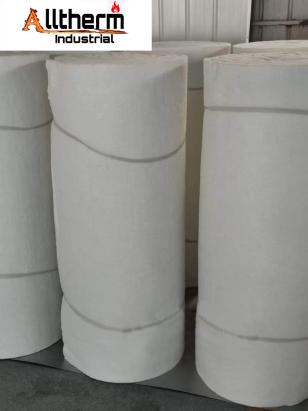 Biosoluble fiber blanket